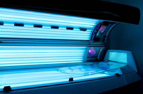 hazards using tanning bed.